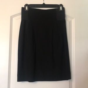 Black high waste BCBG Maxazria skirt